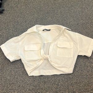 Zara cropped top